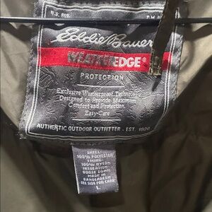 Eddie Bauer WeatherEdge 2-in-1 Jacket – Men’s Large – Olive
